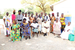 Women with disability meeting in Arua